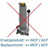 PFE / PFEP - Piston pumps for fluid grease, manually or pneumatically actuated